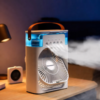 Compact Air Cooler | 3-in-1 Evaporative Cooler Fan with Adjustable Speeds | USB Powered for Personal Comfort