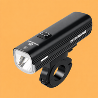 OFFBONDAGE 1000Lumen Bike Headlight USB Rechargeable MTB Road Bicycle Flashlight