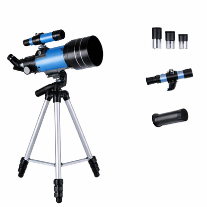 150X HD Astronomical Telescope with Night Vision Long Range Star Moon Viewing Scope