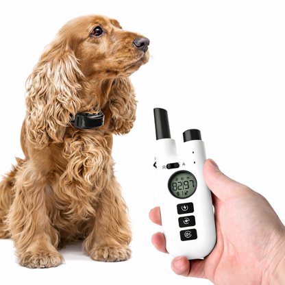 Dog Training Collar 800M Remote Waterproof Rechargeable No Bark Control Collar 2in1