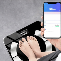 Smart Digital Scale – USB Rechargeable with LED Display and Bluetooth Connectivity