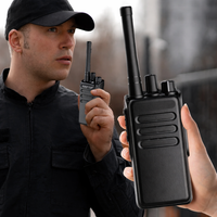Mini Walkie Talkie Long Range Two Way Radio UHF Portable Handheld Radios