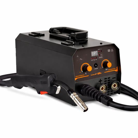 2-in-1 MIG Welder 130A Gasless Flux Core ARC IGBT Welding Machine for Home DIY