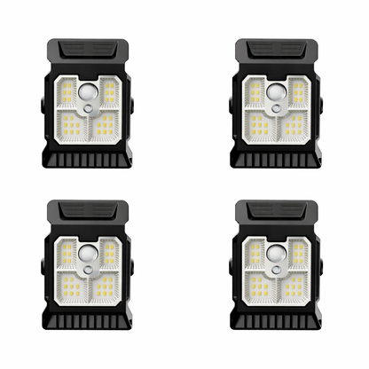Solar Motion Sensor Garden Light | Outdoor Clip On LED Courtyard Lawn Lamp