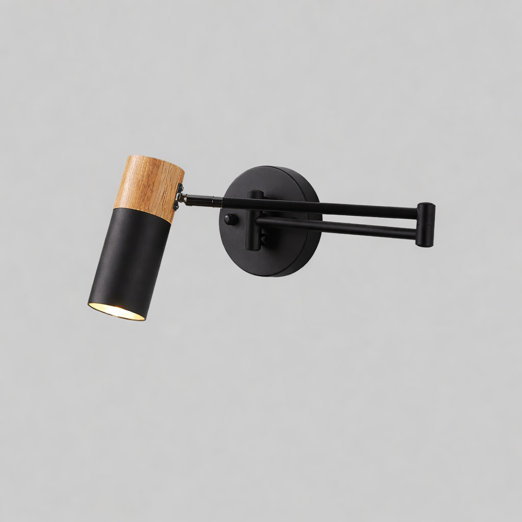 Modern Adjustable Wall Sconce Telescopic Reading Lamp Bedroom Living Room