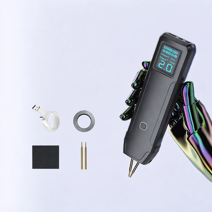 Awgem Portable Handheld Spot Welder DIY Adjustable 90 Gears for 18650 Battery