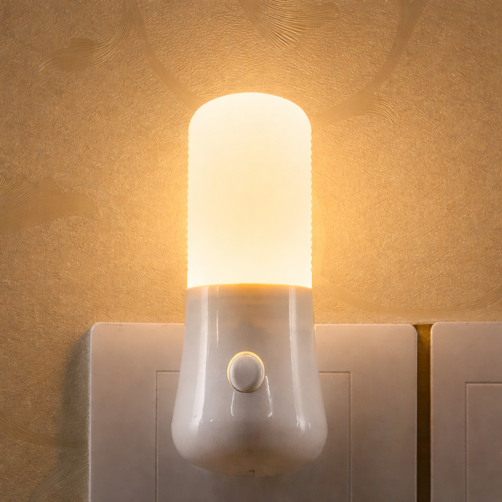 Veilleuse LED à brancher, blanc chaud, pour chambre d'enfant, couloir, escaliers