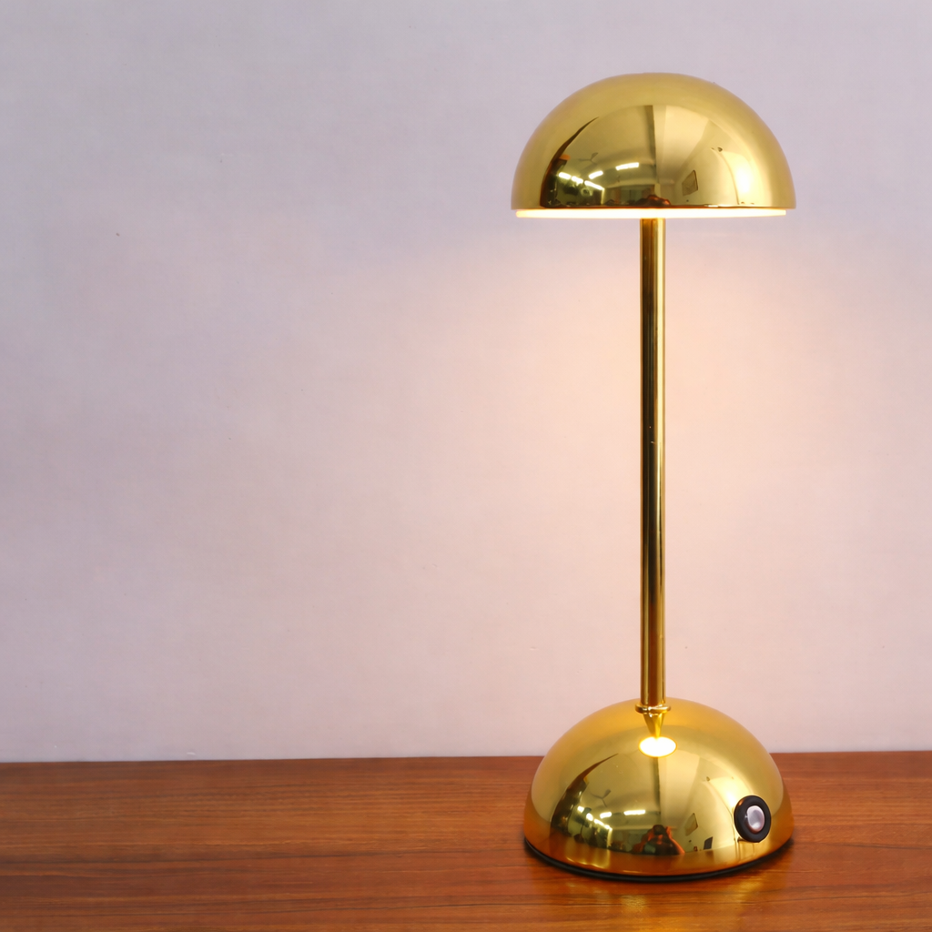 LED Touch Table Lamp 3-Color USB Charging Night Light Desk Lamp for Bar Room
