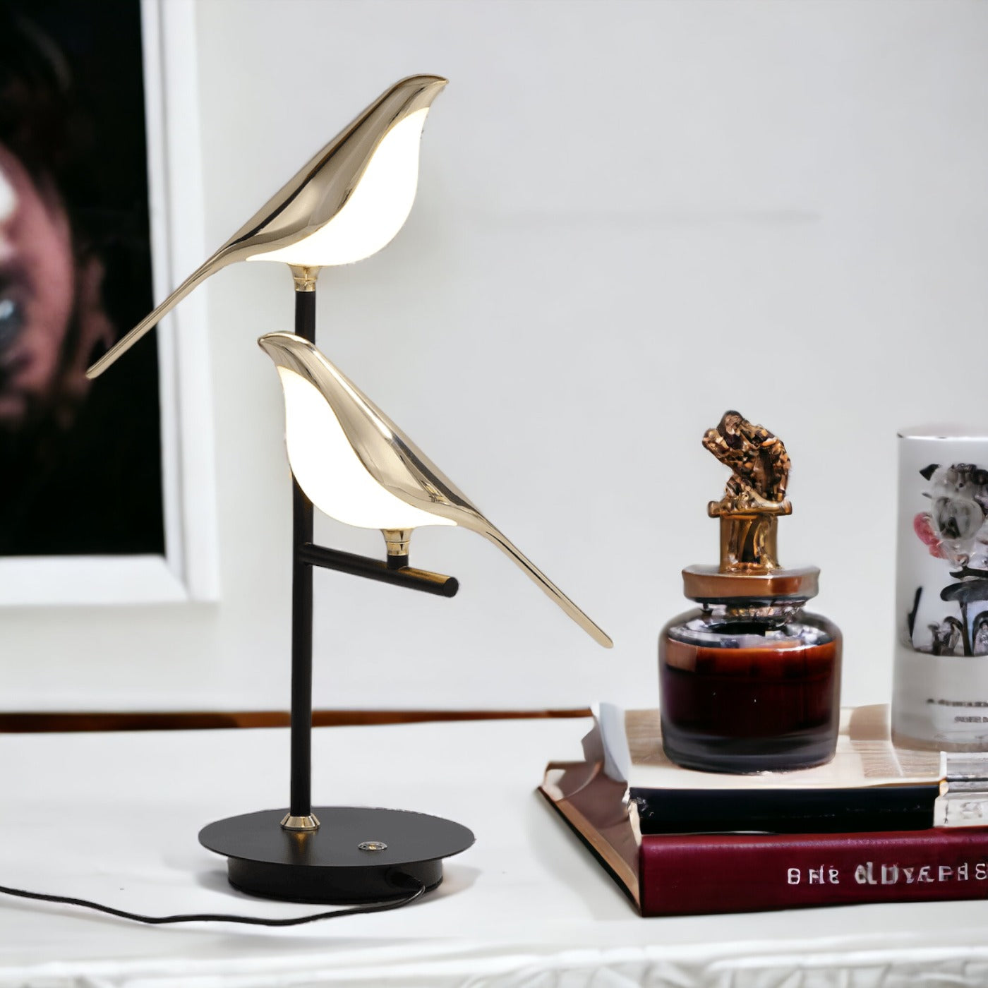 Bird Wall Sconce LED Nordic Gold Modern Wall Light Fixture