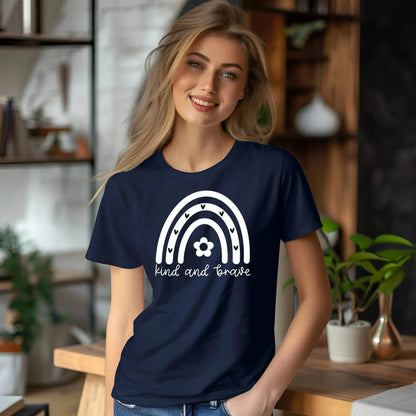 Kind and Brave T-Shirt – Empowering Everyday Style