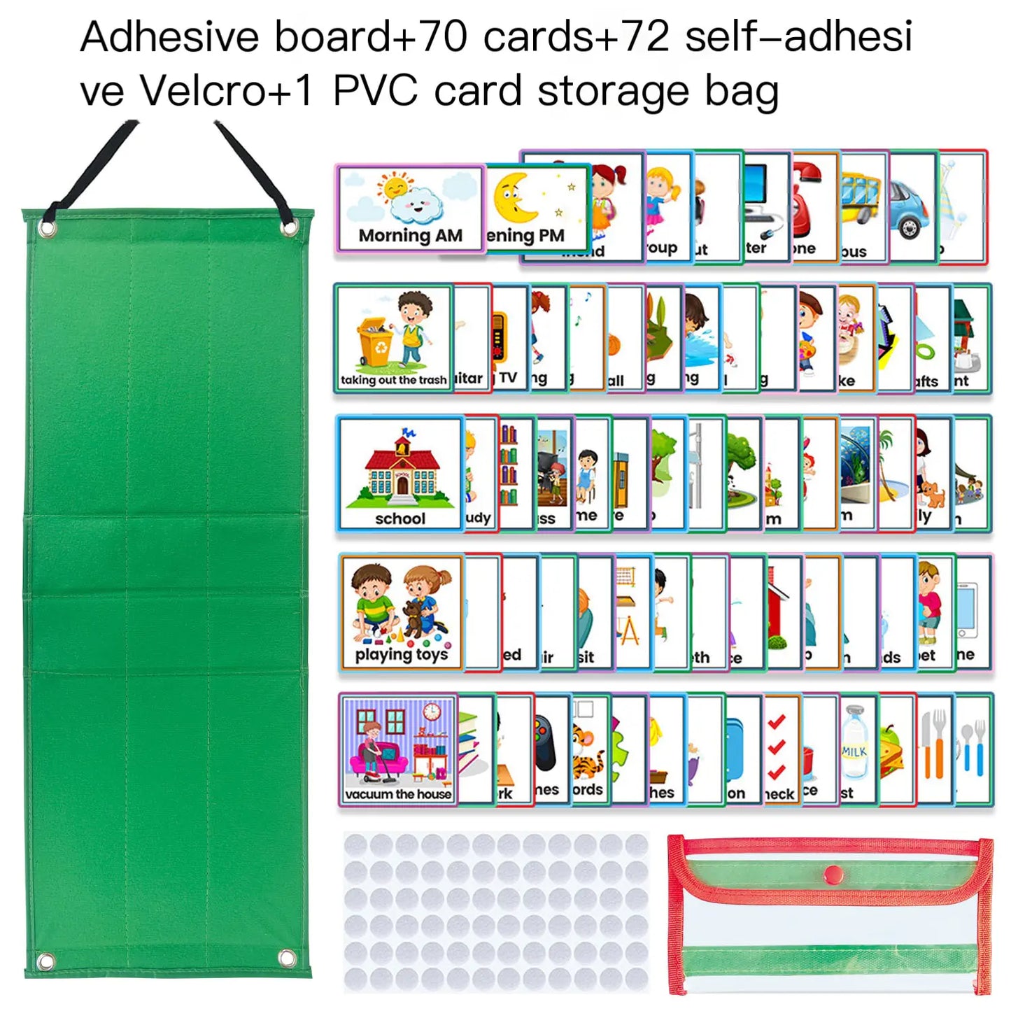 Visual Schedule Calendar Board