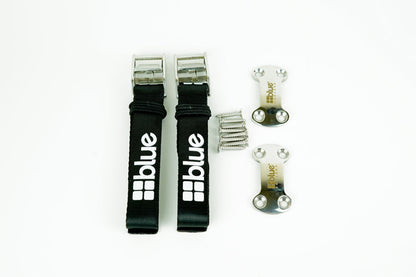 Accesorio - Kit universal de sujeción azul para neveras portátiles