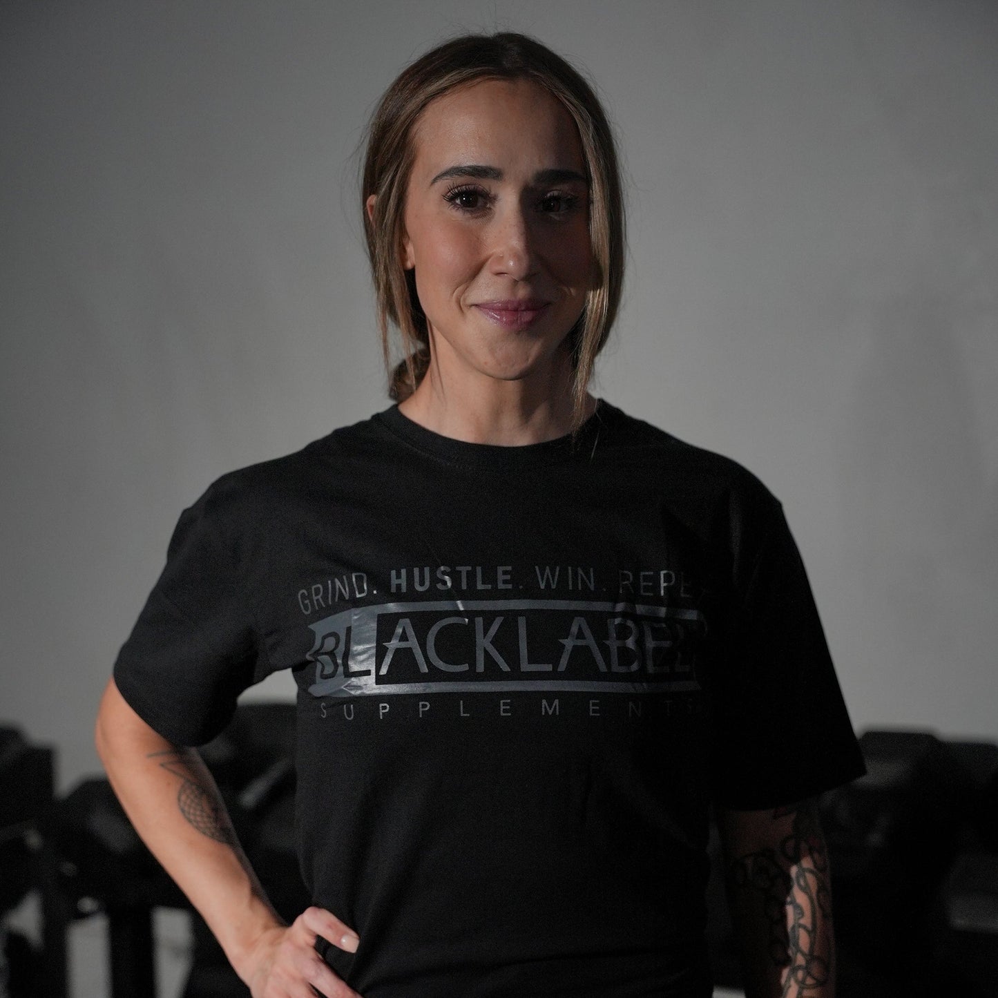 BLACKLABEL Logo Tri-Blend T-Shirt | Soft Lightweight Gym & Lifestyle Tee