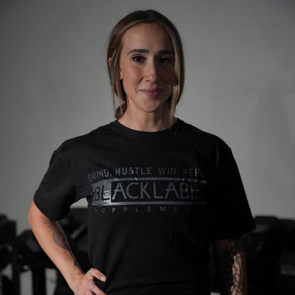 BLACKLABEL Logo Tri-Blend T-Shirt | Soft Lightweight Gym & Lifestyle Tee