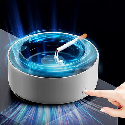 Smokeless Ashtray Air Purifier Smoke Filter Ashtray with Odor Removal