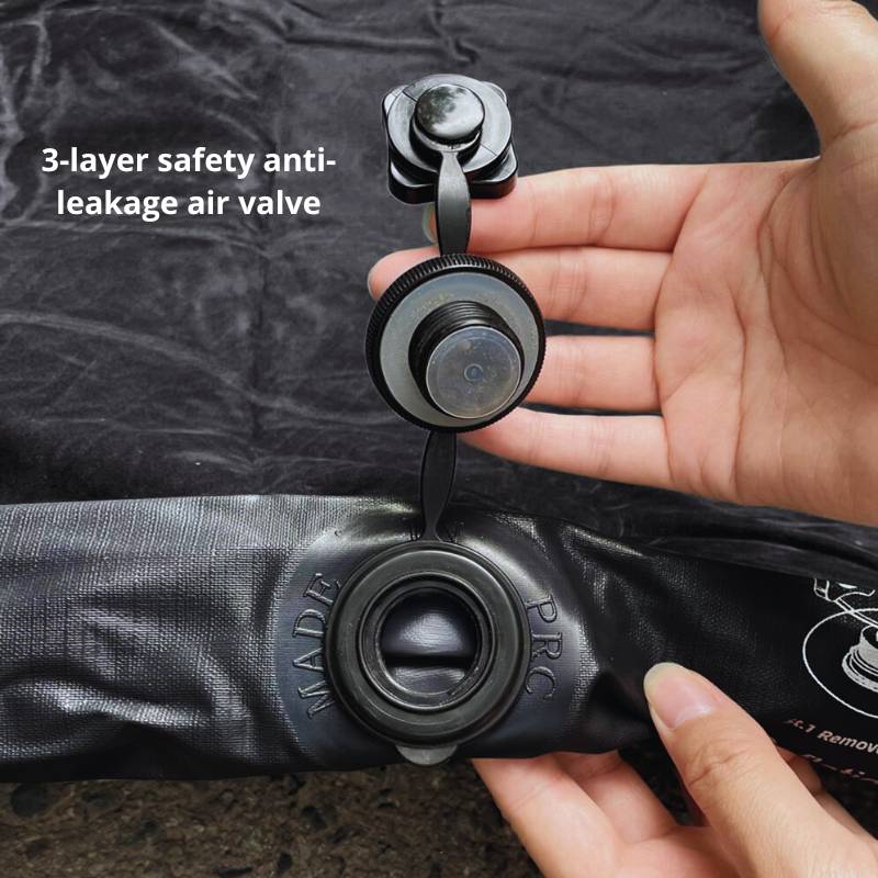 DikaSun 6-6.5ft Mid Size Truck Bed Air Mattress,Grey