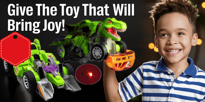 Dinosaur Transformation Electric Car Toy