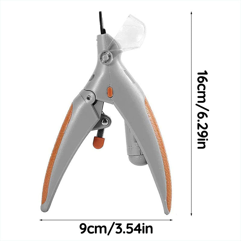 PawGuard Pro Dog Nail Clippers with Safety Sensor Stainless Steel