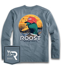 T-shirt Roost Duck avec chapeau manches longues