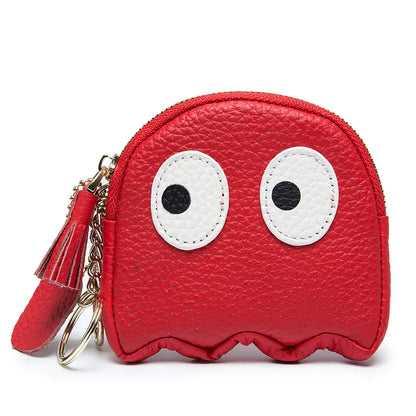 Mini Genuine Leather Cowhide Coin Purse
