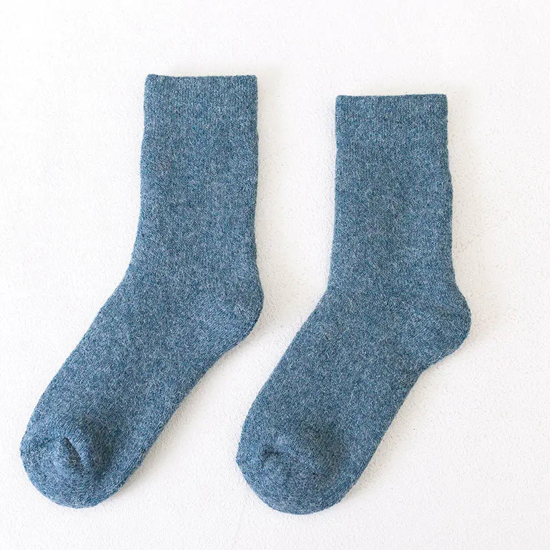 Chaussettes épaisses en cachemire pour hommes