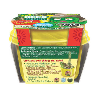 Eco Seed Sprouts 6 Variety Assortment Pack – 1 of Each