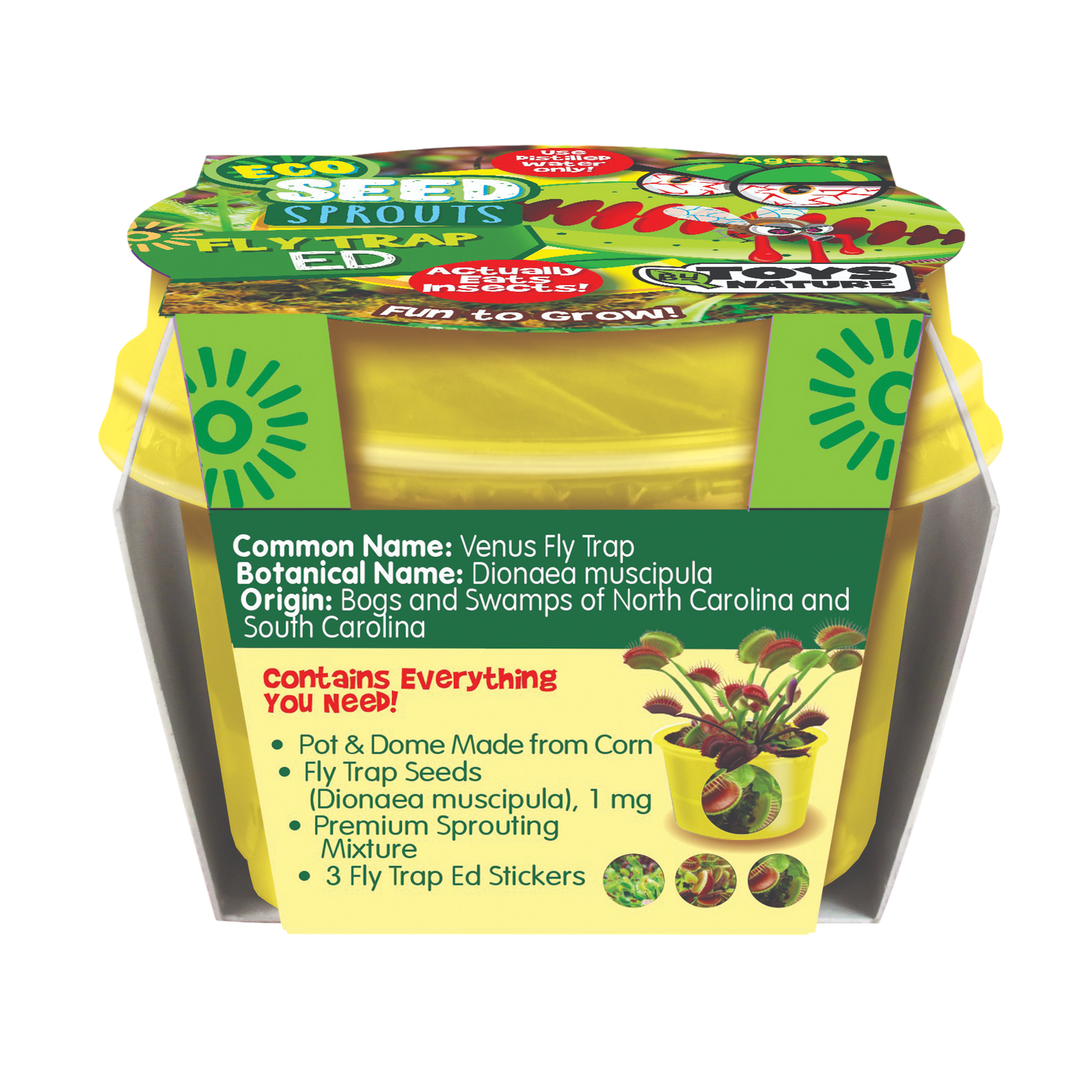 Eco Seed Sprouts 6 Variety Assortment Pack – 1 of Each