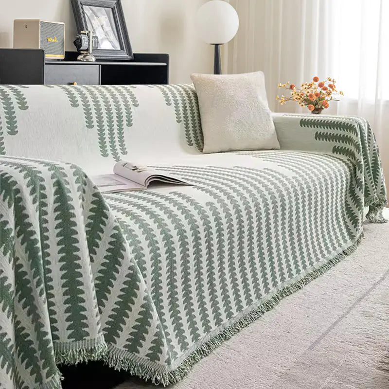 Reversible Chenille Sofa Cover