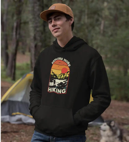 Explore More Hiking Unisex Hoodie