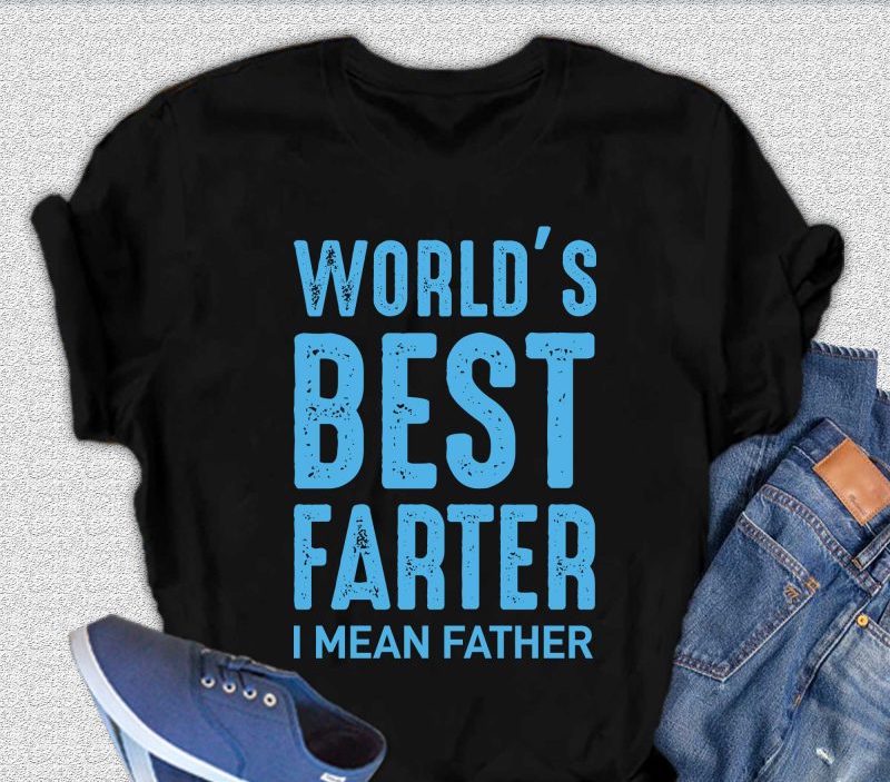 T-shirt graphique à manches courtes en bambou viscose/coton biologique pour homme - Le meilleur péteur du monde
