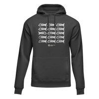 Fish bones Unisex Hoodie