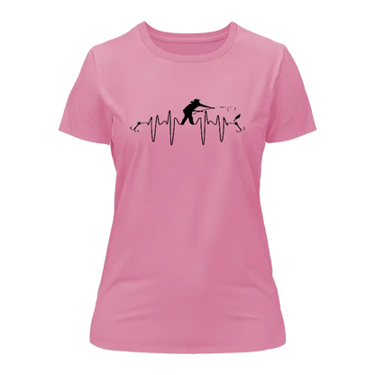 Fishing Heartbeat T-Shirt for Women
