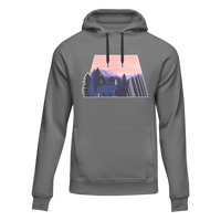 Geometric Camping Adult Fleece Hoodie