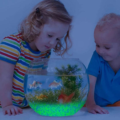Glow in the Dark Pebbles – Luminous Stones for Garden, Path, Lawn & Aquarium Decor
