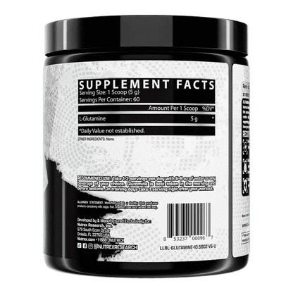 Nutrex Glutamine Pure, 60 Servings