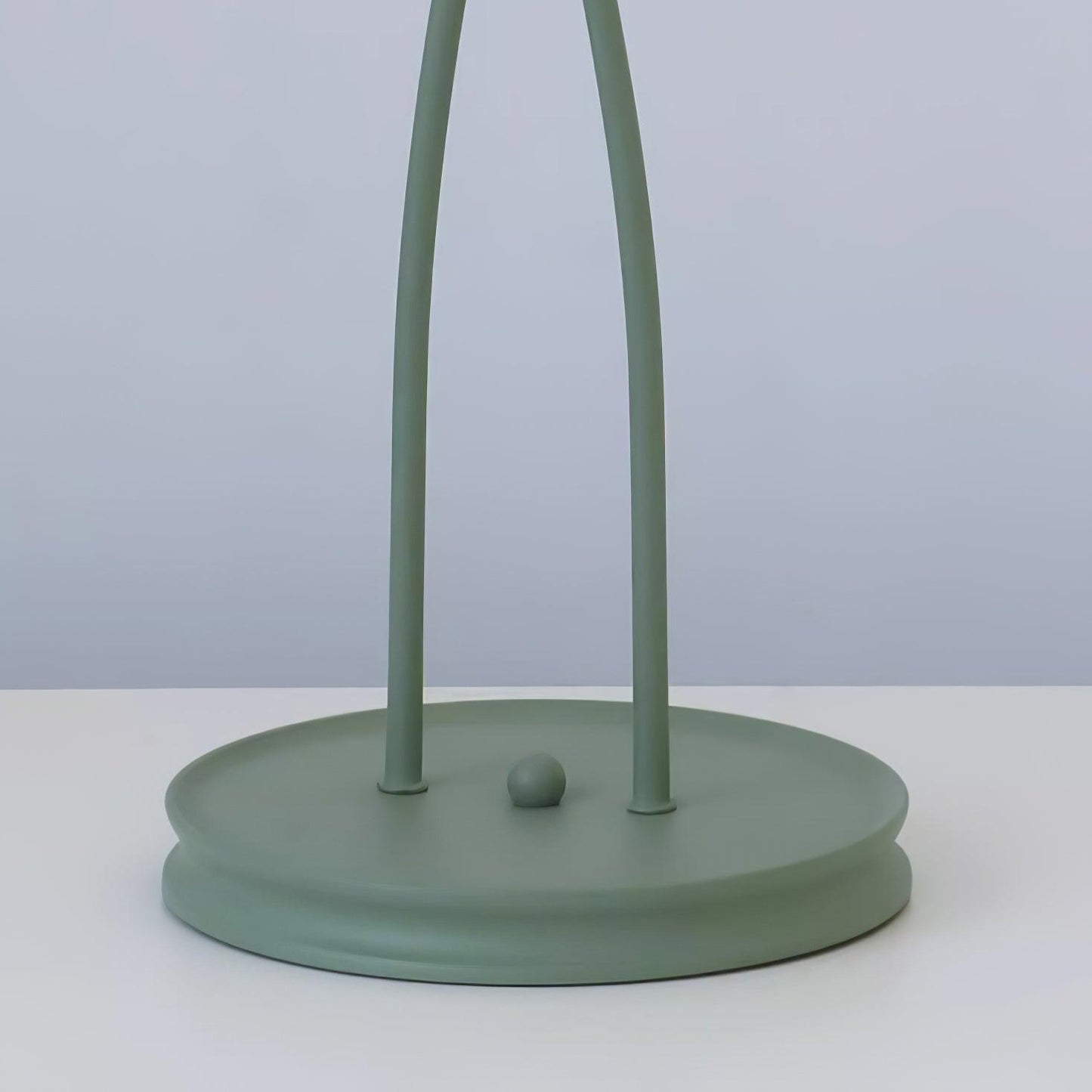Calla Flower Floor Lamp Matte Green Floral Standing Light
