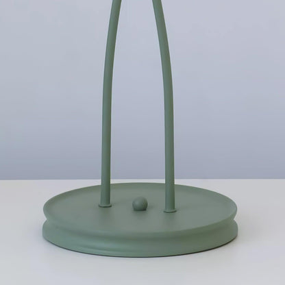 Calla Flower Floor Lamp Matte Green Floral Standing Light