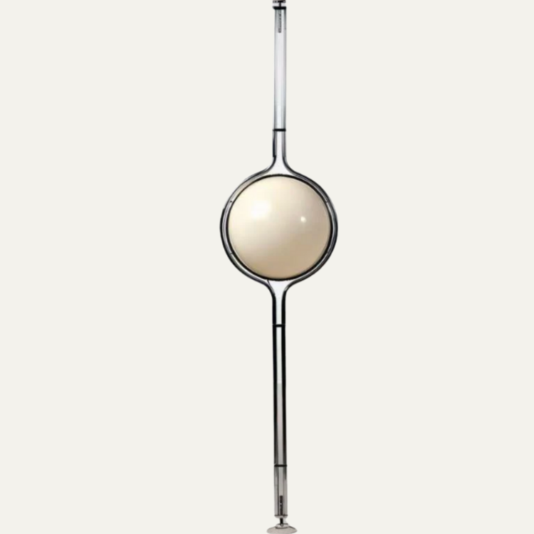 Modern Globe Standing Lamp Floor to Ceiling Home Decor Light