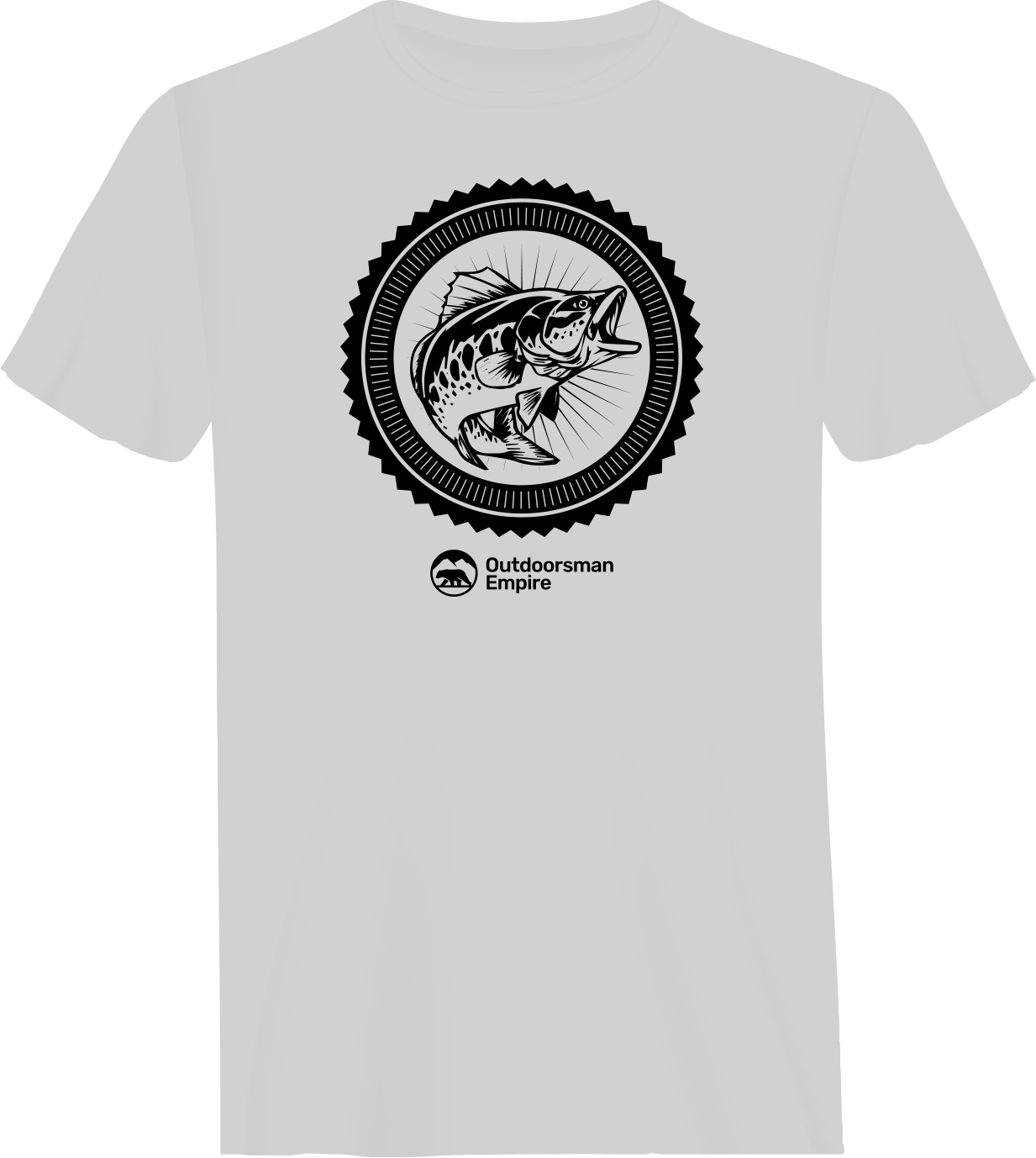 Camiseta de hombre vintage de pesca