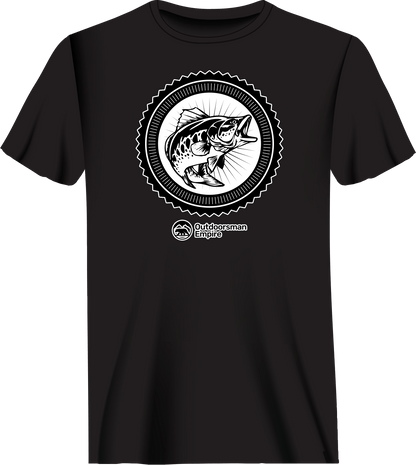 Camiseta de hombre vintage de pesca