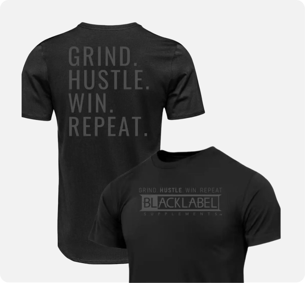 BLACKLABEL Logo Tri-Blend T-Shirt | Soft Lightweight Gym & Lifestyle Tee