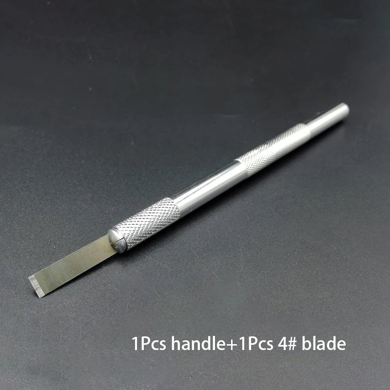 Rubber Shovel Glue Knife Set | Metal Blade UV Glue Remover for Phone Screen Repair
