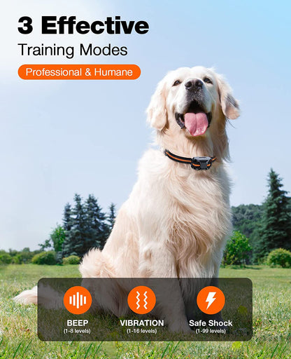 NovaPace Remote Dog Training Collar 1000m Waterproof Rechargeable