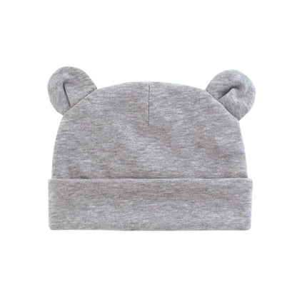 Soft Cotton Newborn Beanie Hat | Unisex Baby Cap for 0-12 Months