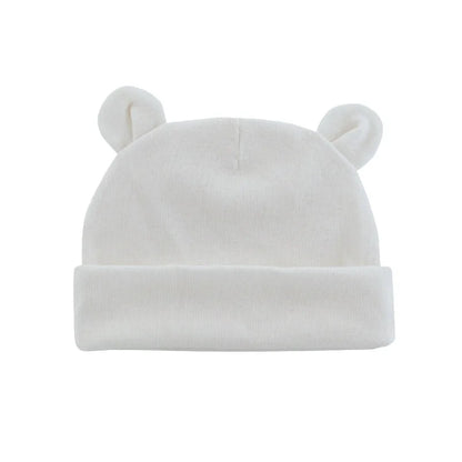 Soft Cotton Newborn Beanie Hat | Unisex Baby Cap for 0-12 Months