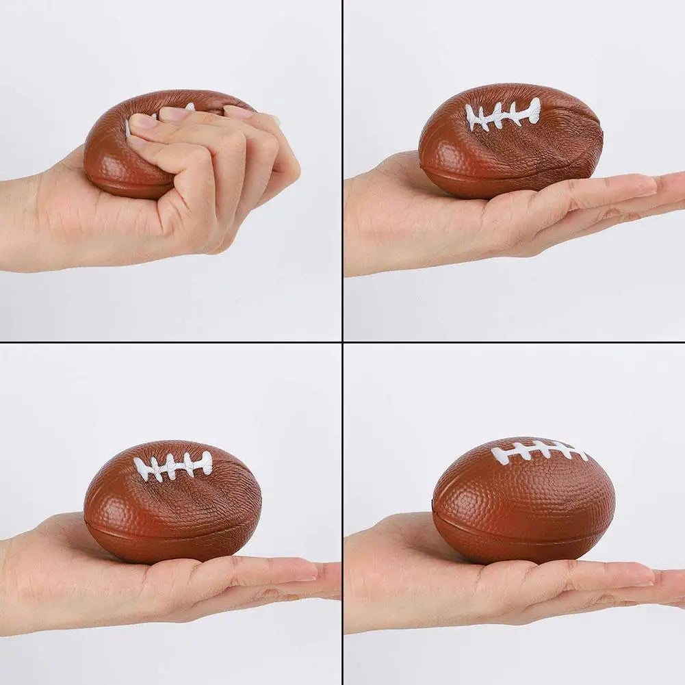 Rugby Stress Ball | Squeeze Toy for Anxiety Relief