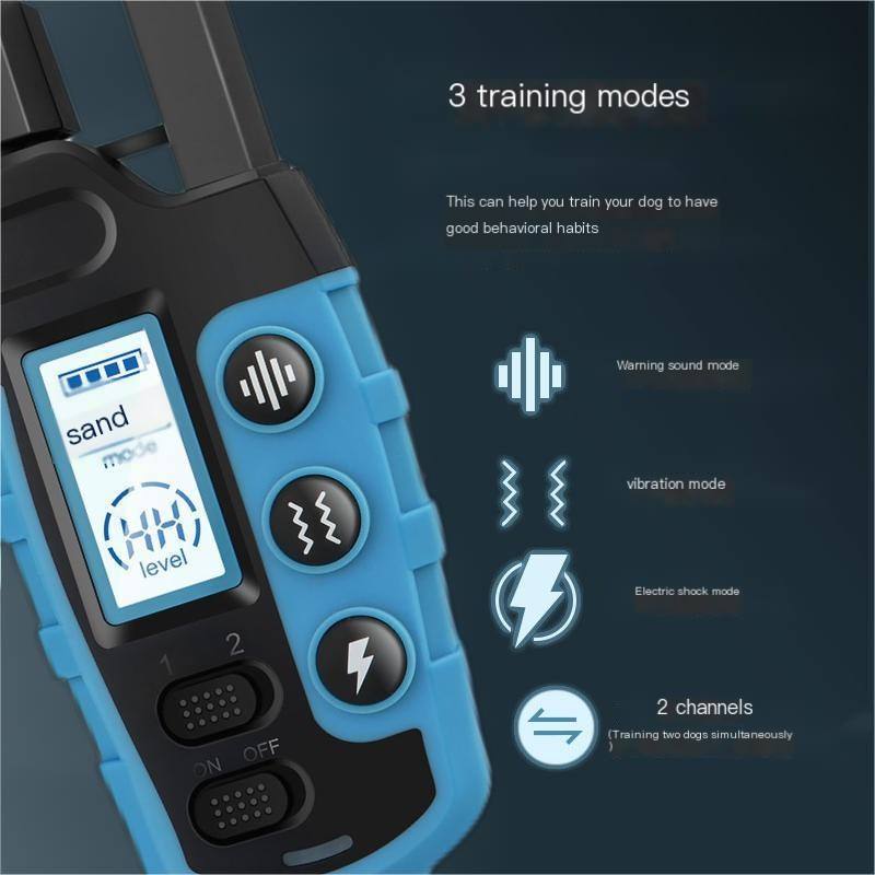 NovaPace Remote Dog Training Collar 1000m Waterproof Rechargeable