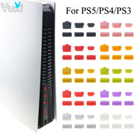 1 Set Silicone Dust Plug Set | Anti-Dust Cover for PS5, PS4, PS3 Console