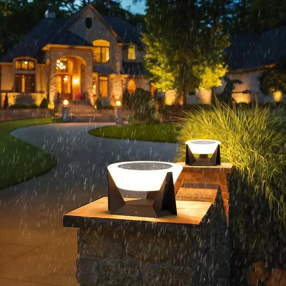 LED Outdoor Post Light for Entrance Pathway Garden