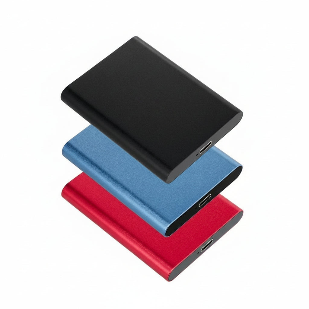 2TB External SSD USB 3.1 & USB-C Portable Solid State Drive